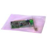 Transparent Low Density Polyethylene Pink Anti-Static Bag, 20 x 24", 4mil, 250 per Case redirect to product page